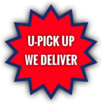 we pickup and we deliver